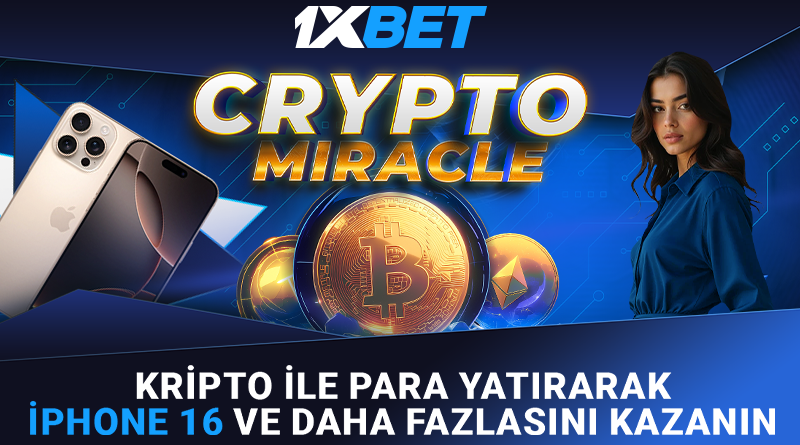 Karlı Crypto Miracle 1xBet Promosyonu